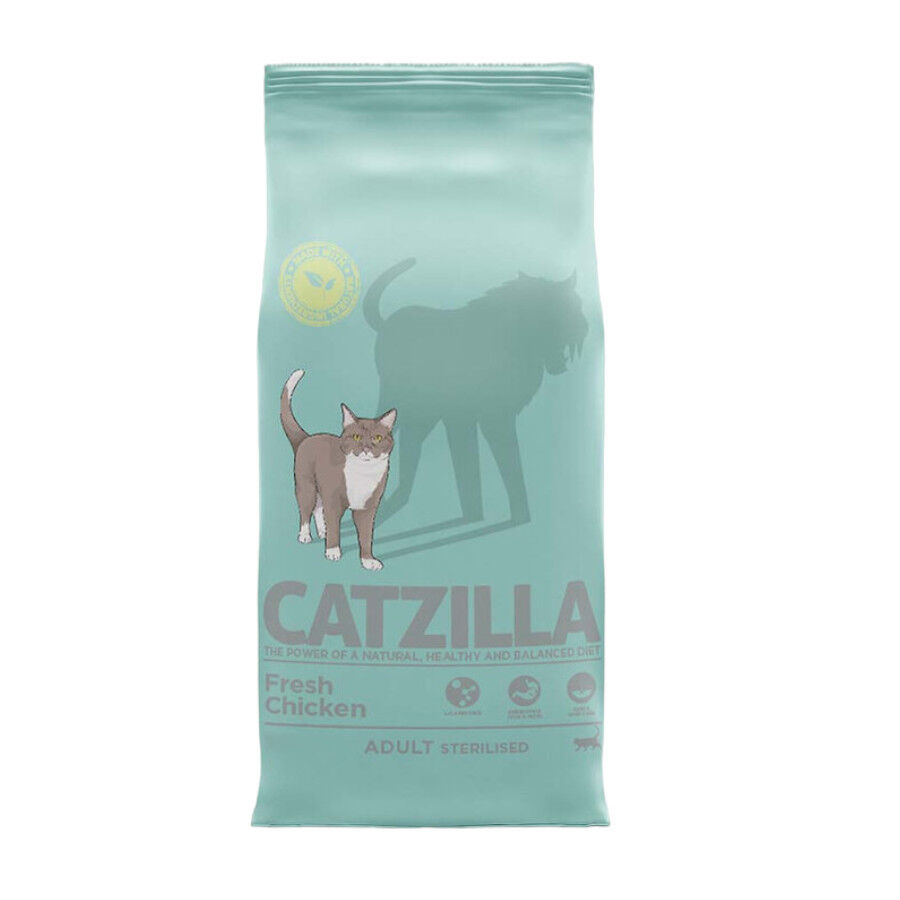 6 kg Catzilla Adult Sterilised Pienso para Gatos Esterilizados, , large Imagen numero 1