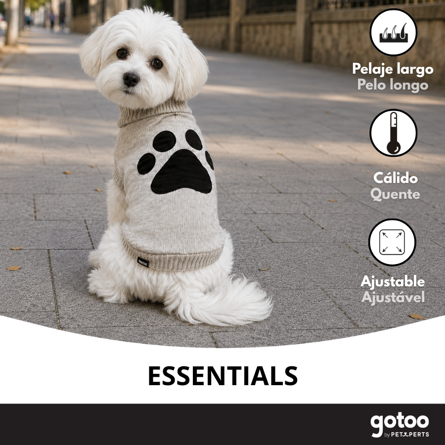 Gotoo Jersey de Punto Marr&oacute;n para perros, , large indicador imagen numero 6