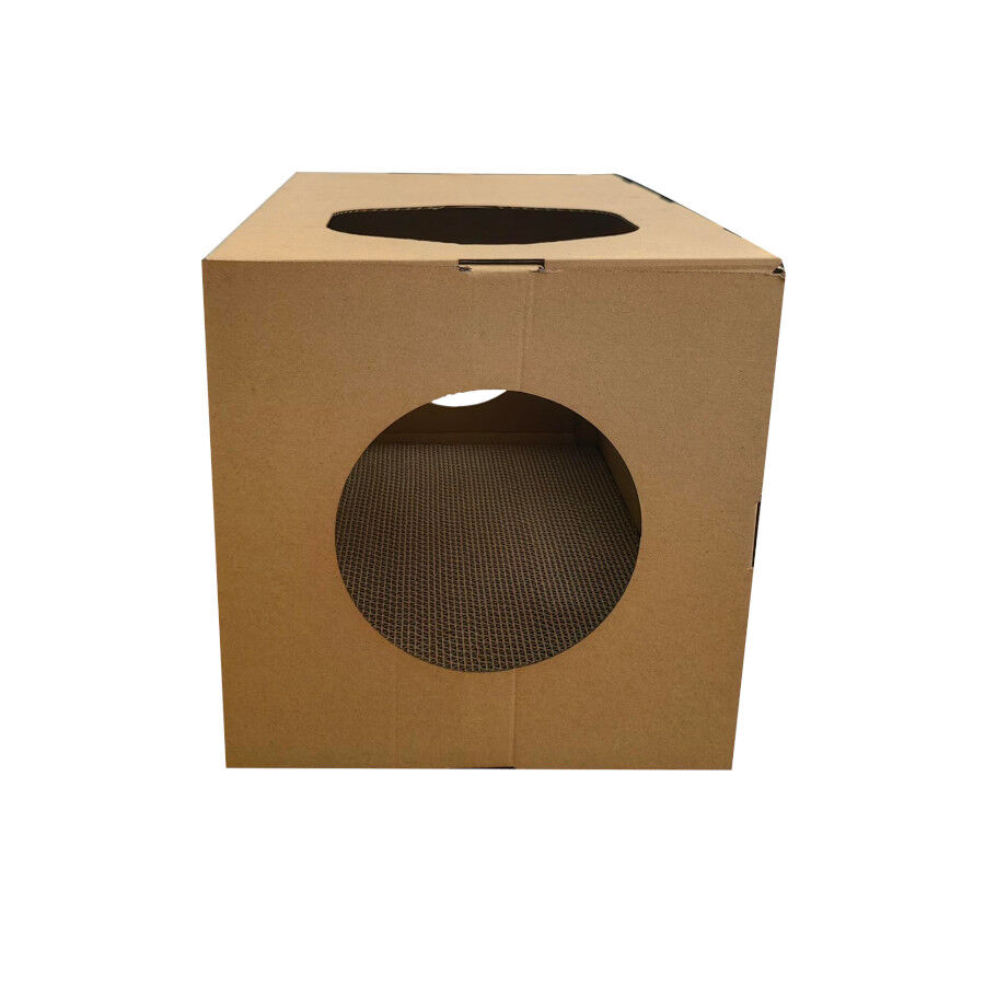Catshion Alicia Caja Rascador de Cart&oacute;n para gatos, , large Imagen numero 3