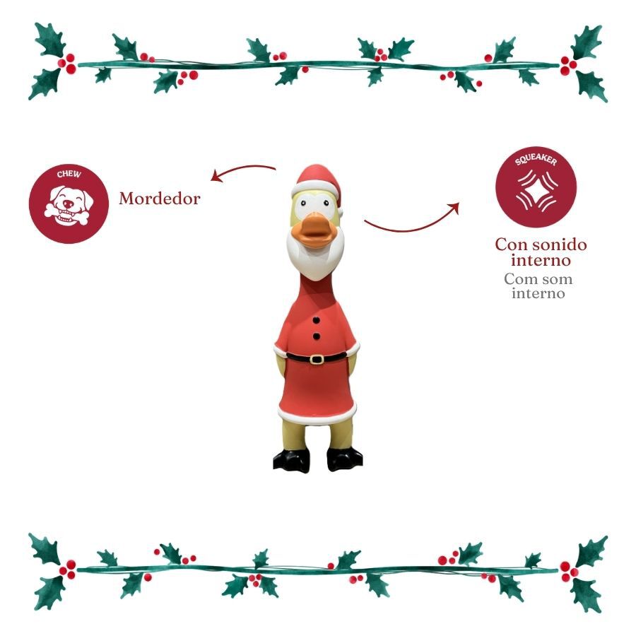 Wonder Christmas Pollo L&aacute;tex Juguete para perros, , large indicador imagen numero 4