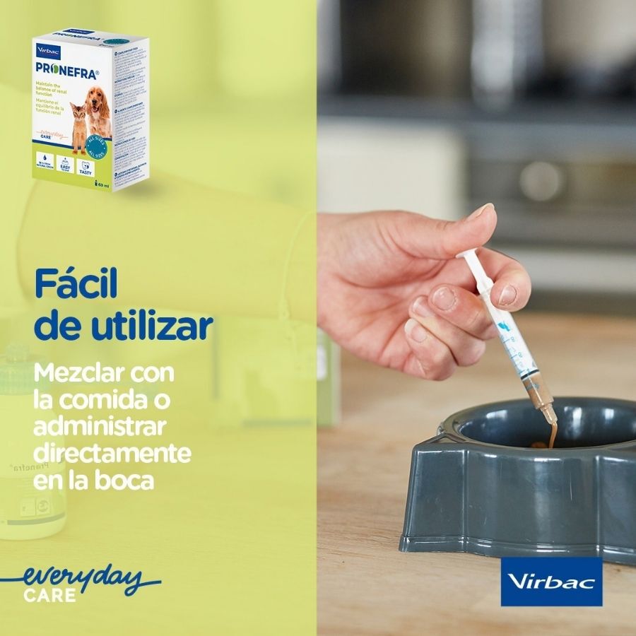 60 ml Virbac Pronefra Suplemento Alimenticio para perros y gatos, , large indicador imagen numero 4