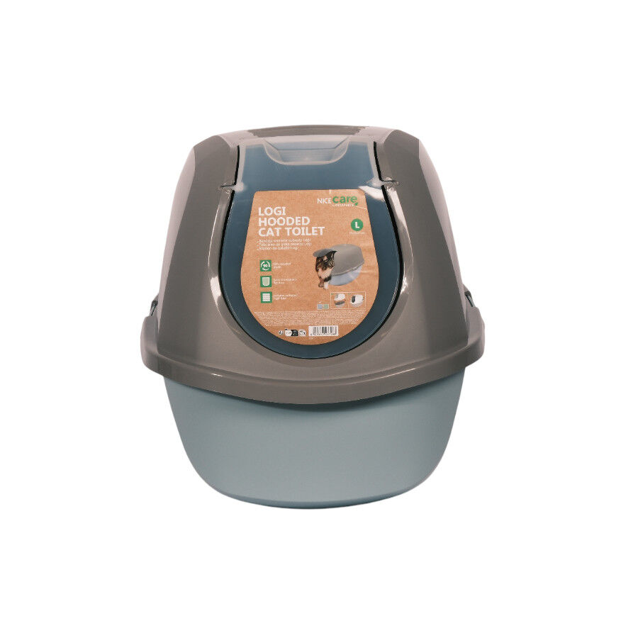 Nice Care Eco Arenero Smart Azul para gatos, , large Imagen numero 4