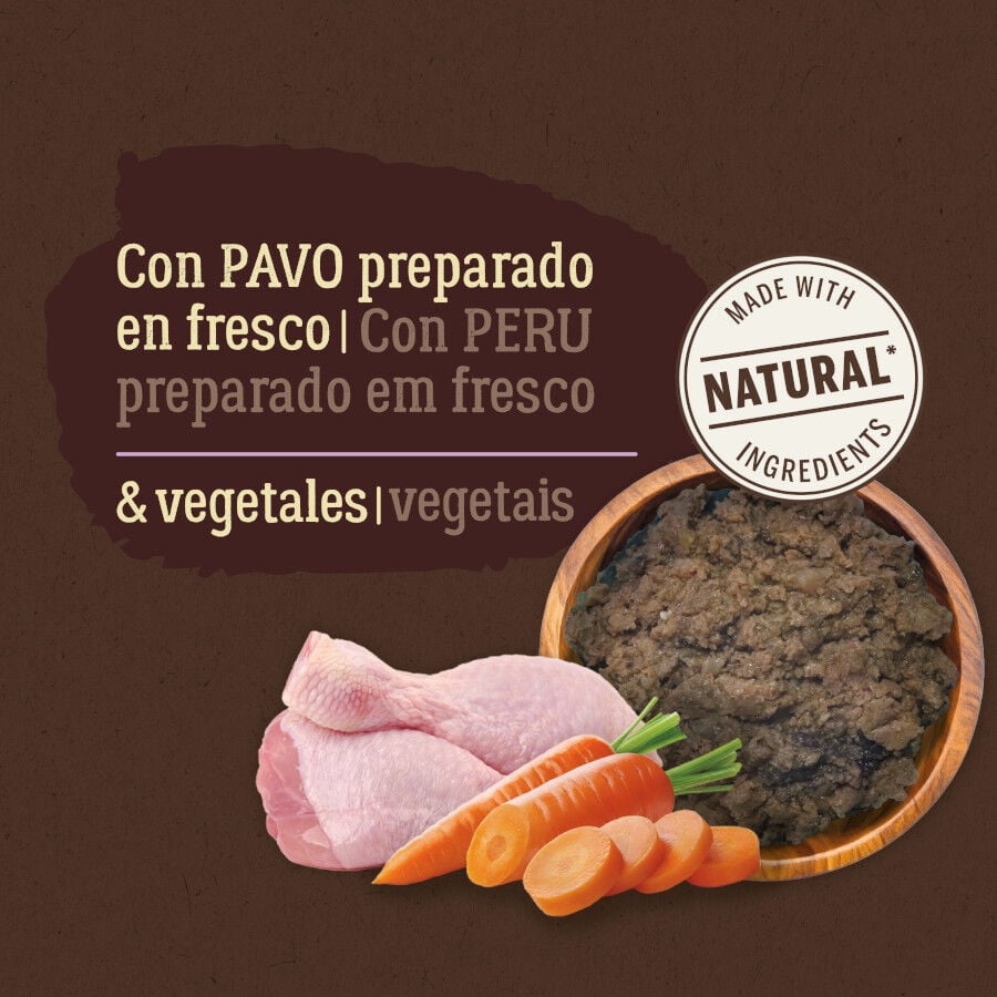 150 g True Origins Pure Pavo con Zanahorias sobre para Perros, , large Imagen numero 3