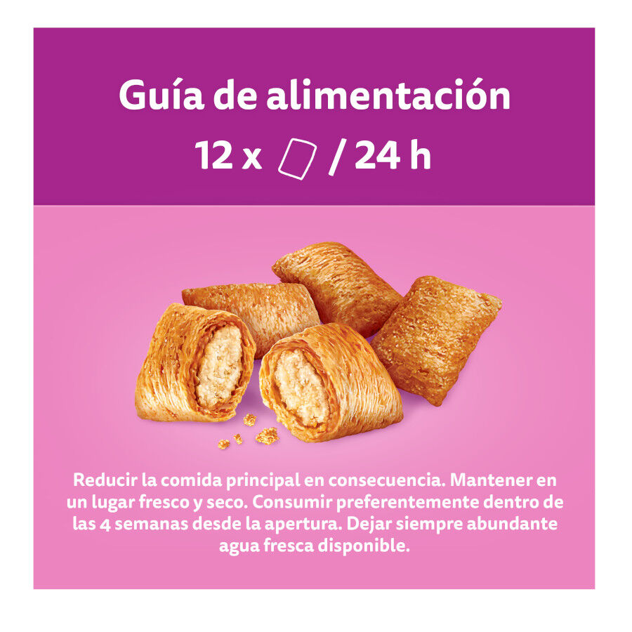 60 g Whiskas Temptations Snacks Pollo y Queso para Gatos, , large indicador imagen numero 4