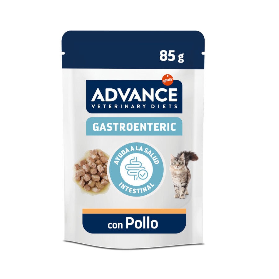 85 g Advance Gastroenteric Pollo sobre para gatos, , large indicador imagen numero 1