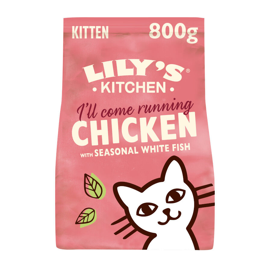 800 g Lily's Kitchen Kitten Pollo pienso para gatos, , large indicador imagen numero 1