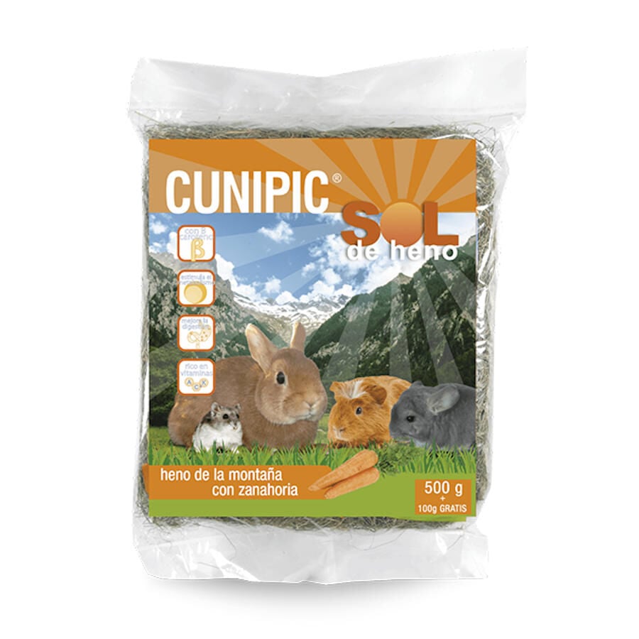 Cunipic Heno de Zanahoria para roedores, , large Imagen numero 1