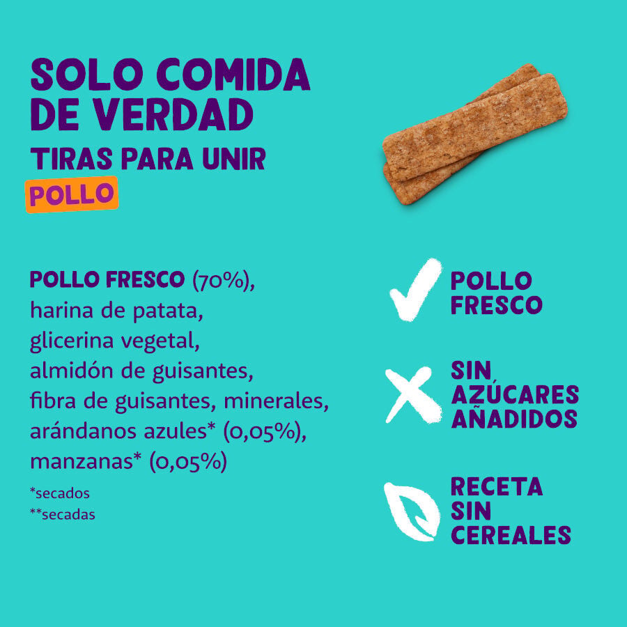 75 g Edgard & Cooper Tiras de Pollo snack para perros, , large Imagen numero 5