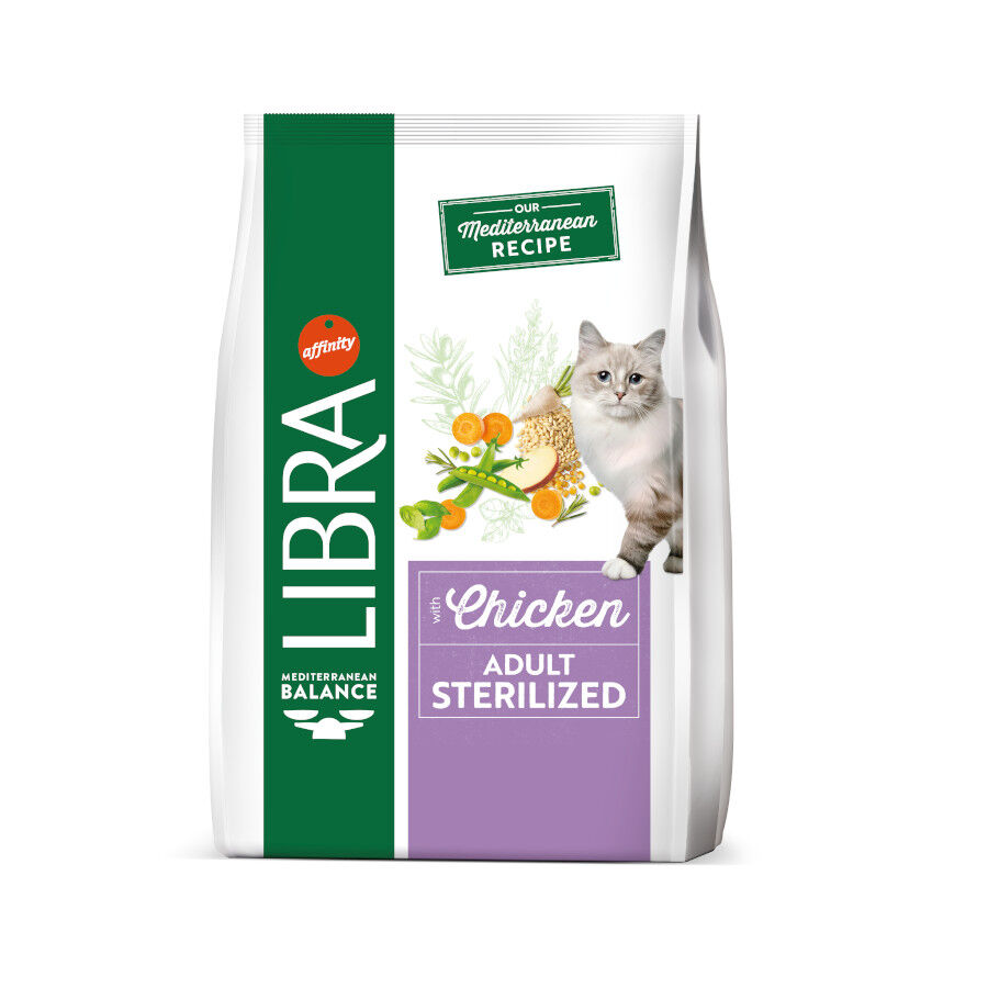 12 kg Libra Adult Sterilized Pollo pienso para gatos, , large Imagen numero 1