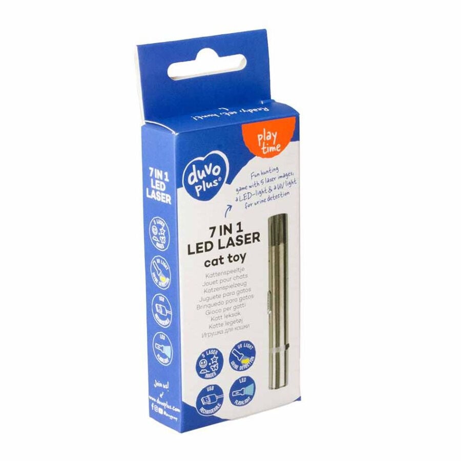 Duvoplus L&aacute;ser 7 en 1 juguete para gatos, , large indicador imagen numero 2