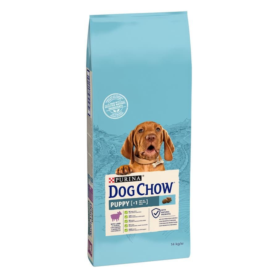 14 kg Dog Chow Puppy Cordero pienso para perros, , large indicador imagen numero 1