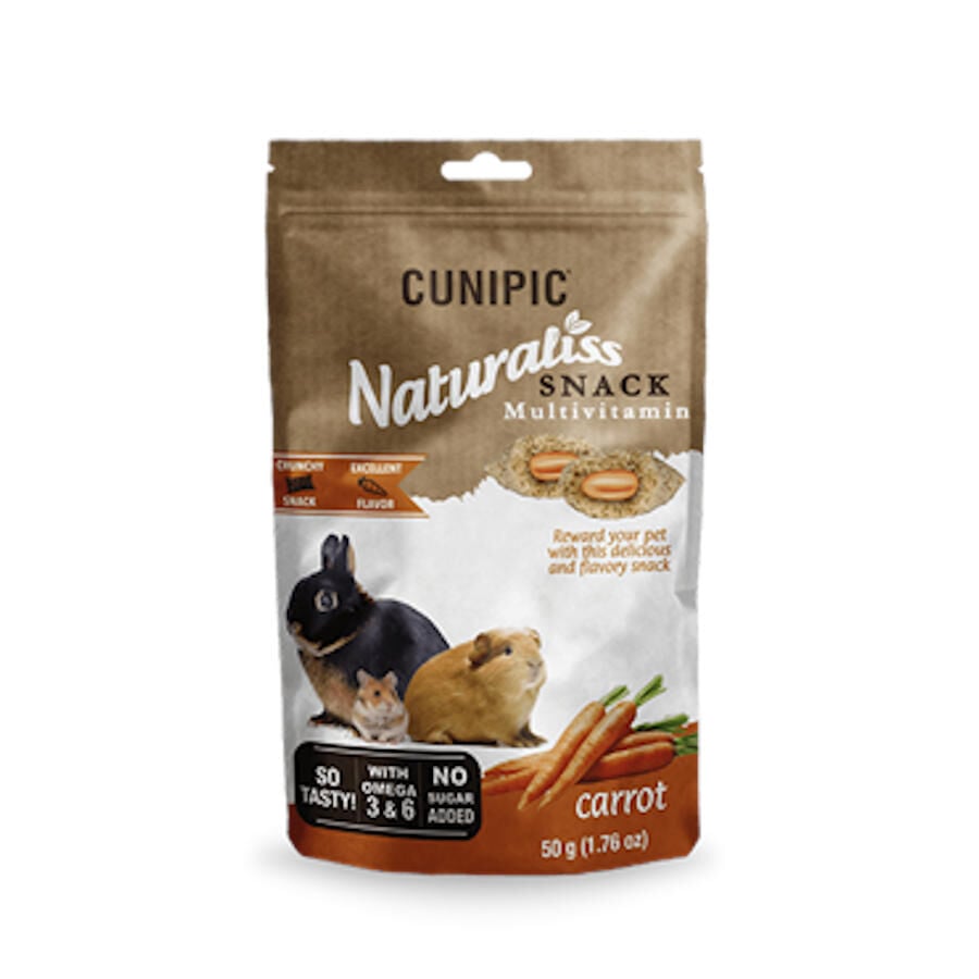Cunipic Naturaliss Multivitamin Chuche de Zanahoria para roedores, , large Imagen numero 1
