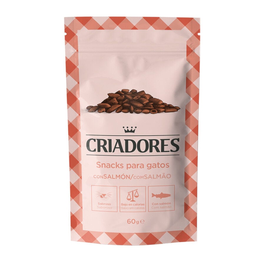 60 g Criadores Bocaditos Salm&oacute;n para gatos, , large Imagen numero 1