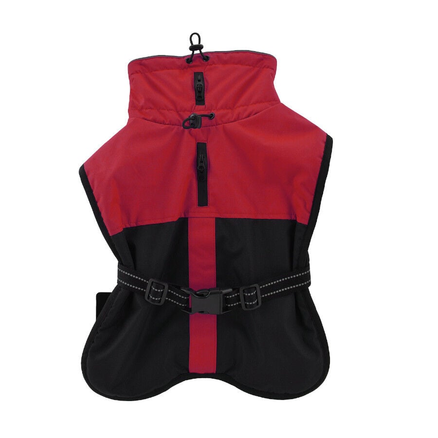 Outech Abrigo Impermeable Rojo para perros, , large Imagen numero 2