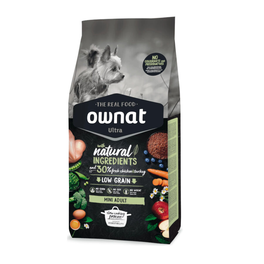3 kg Ownat Mini Adult Ultra Pollo y Pavo pienso para perros, , large Imagen numero 4