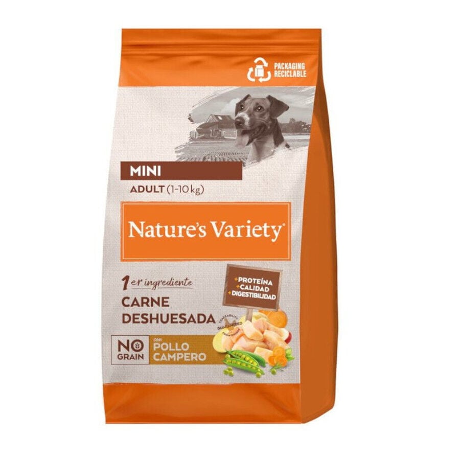 7 kg Nature's Variety No Grain Adult Mini Pollo pienso para perros, , large indicador imagen numero 1