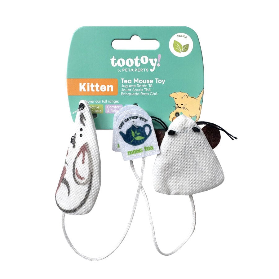 Tootoy! Rat&oacute;n de Tela con Catnip para gatitos, , large Imagen numero 10