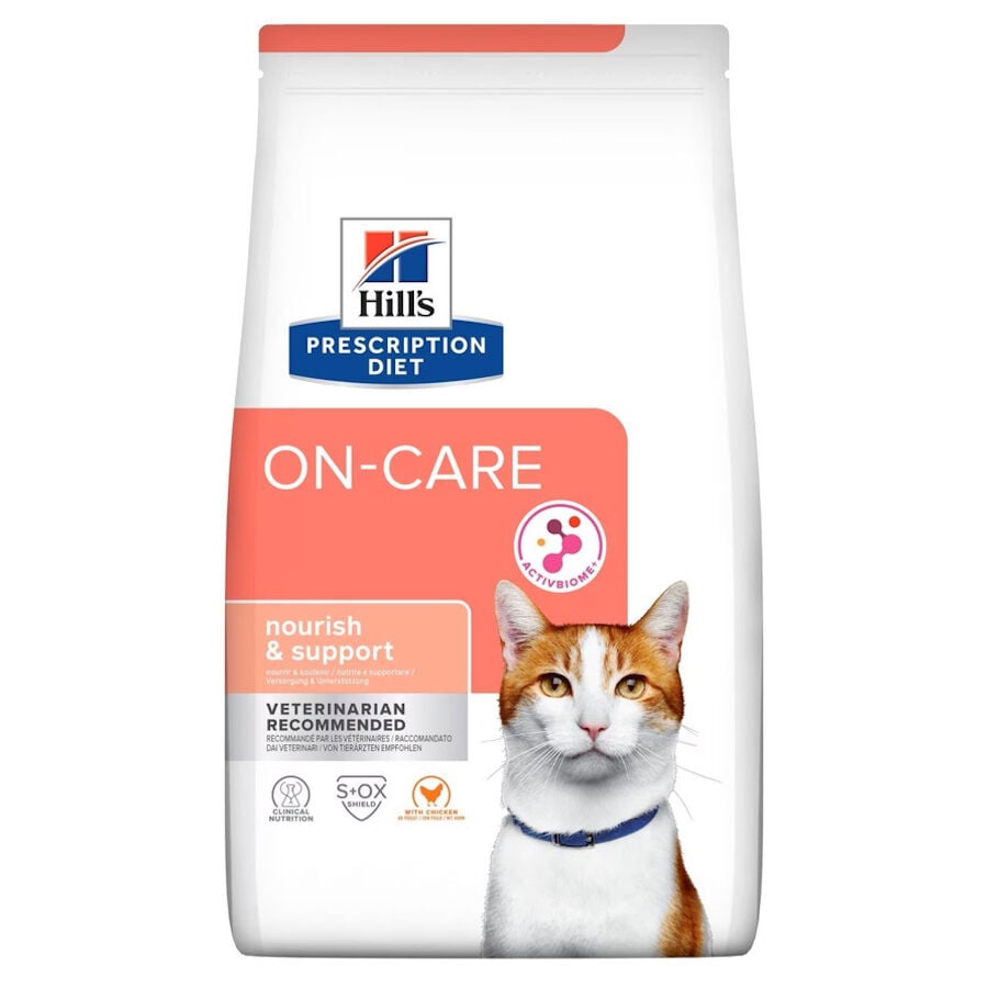 1.5 kg Hill's Prescription Diet ON-Care Pollo pienso para gatos, , large indicador imagen numero 1