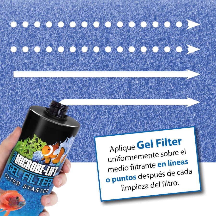 Microbe-Lift Gel Filter Iniciador de Filtro para acuarios, , large Imagen numero 3