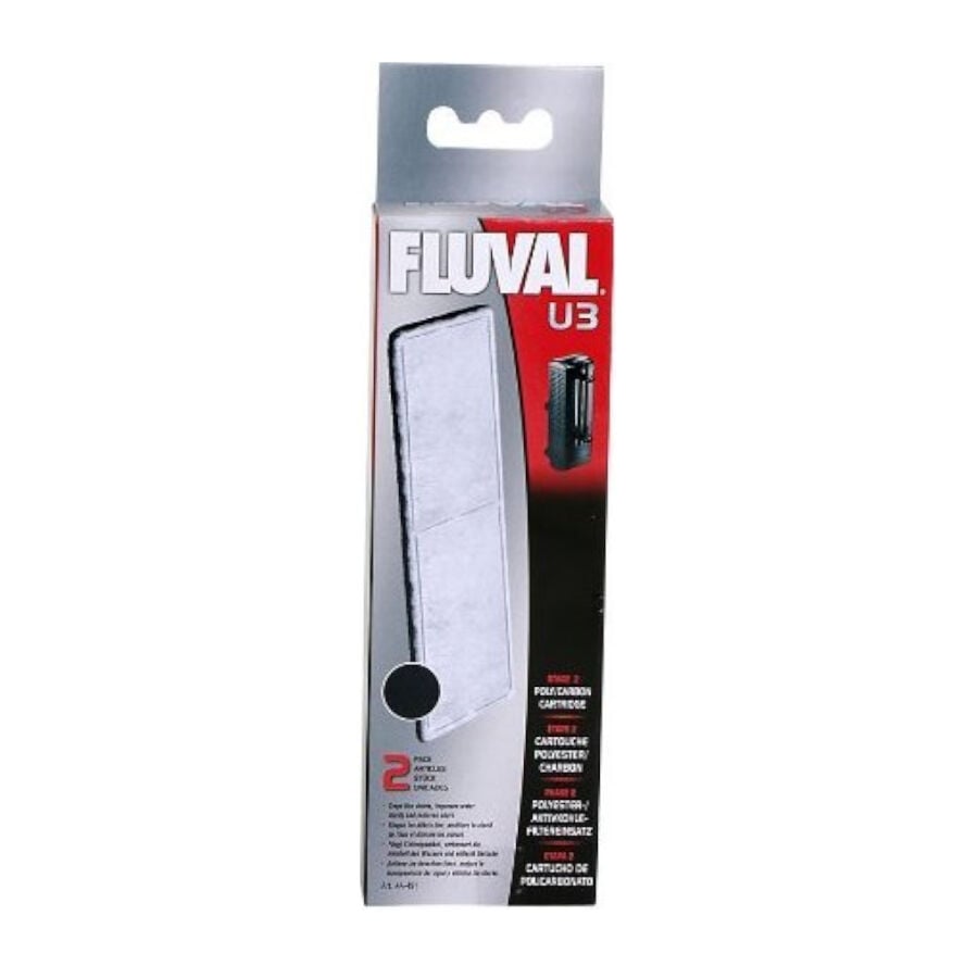 Fluval U3 Carga filtrante de carb&oacute;n para filtro, , large Imagen numero 1