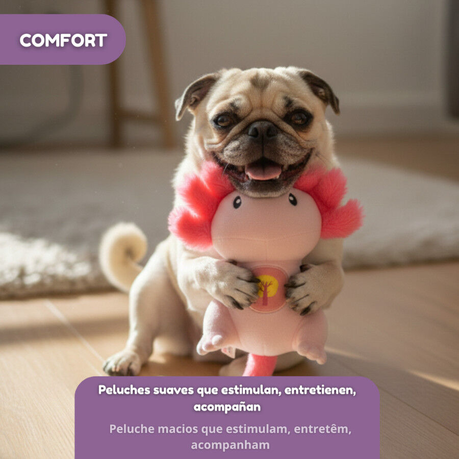 Tootoy! Ajolote Mordedor de Peluche con Sonido para perros, , large indicador imagen numero 4