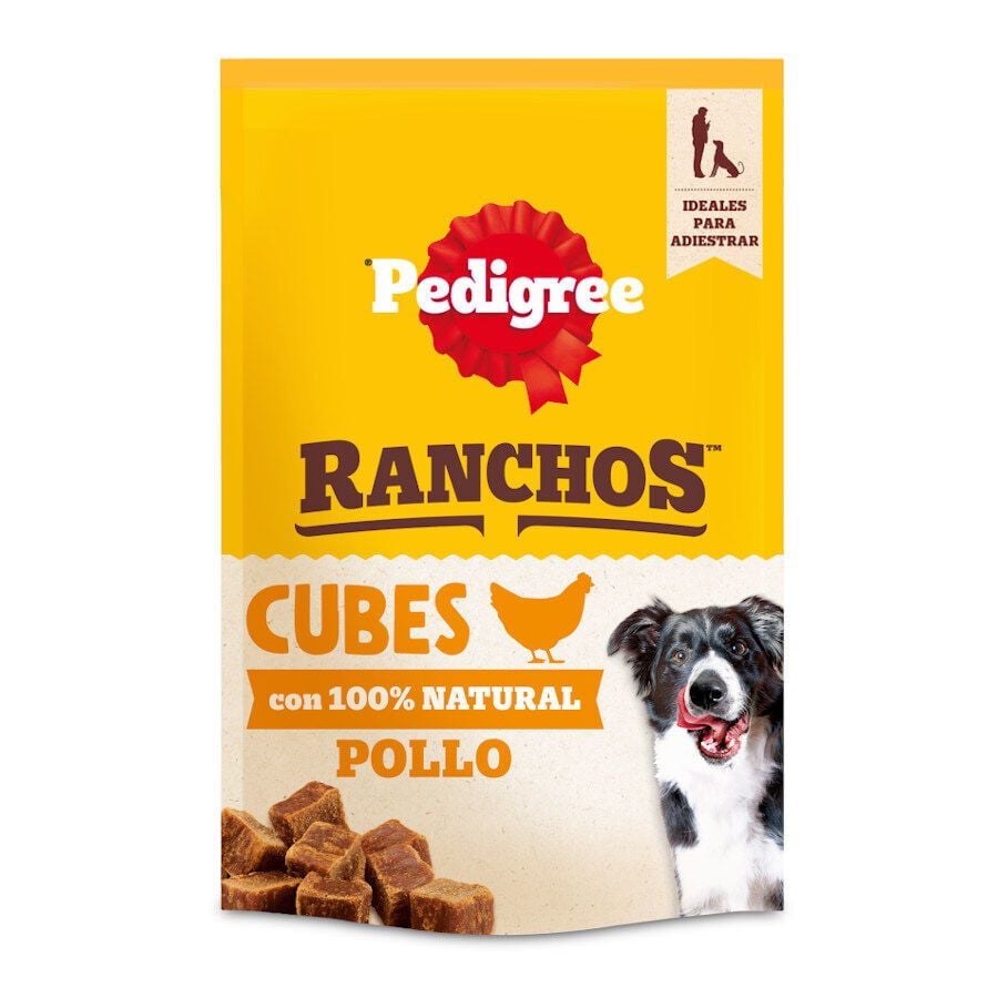 70 g Pedigree Bocaditos Ranchos Cubes de Pollo para perros, , large Imagen numero 1