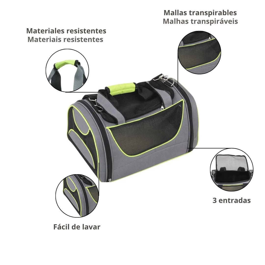 Outech Carrier Chicago bolso Transport&iacute;n para perros y gatos, , large indicador imagen numero 5