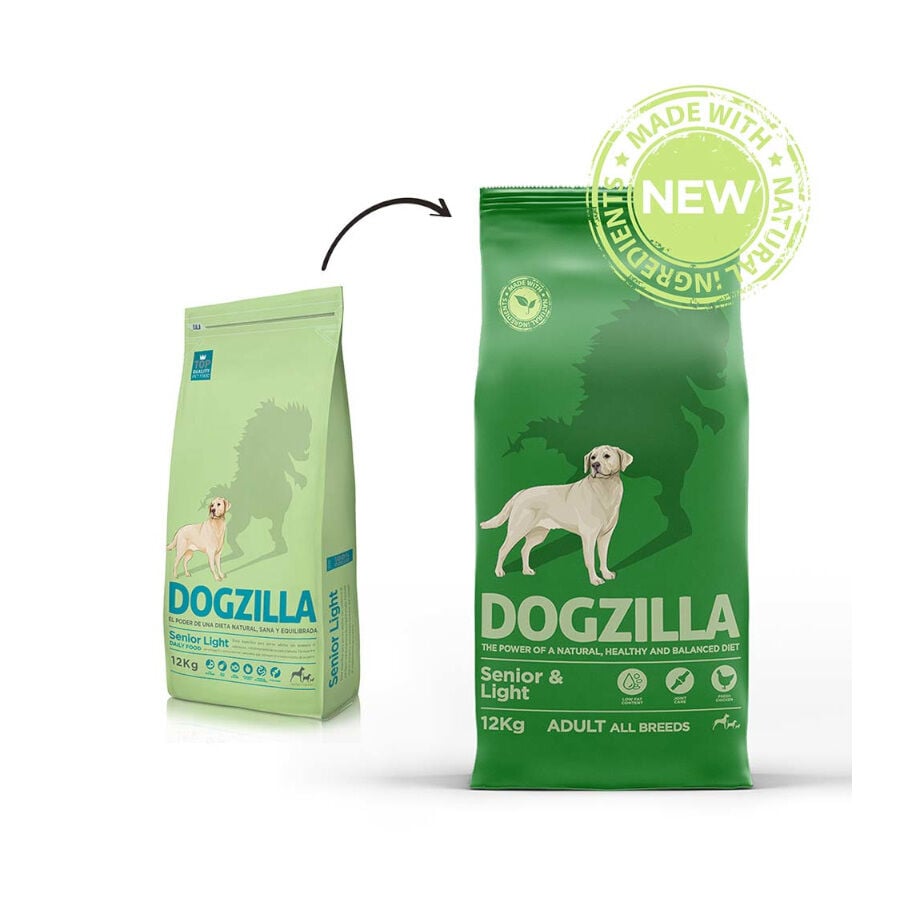 12 kg Dogzilla Senior Light pienso, , large Imagen numero 2