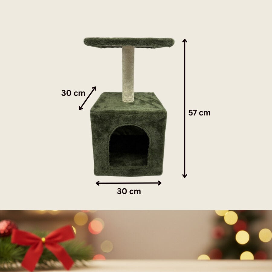 Wonder Christmas Rascador con Poste de Sisal Navide&ntilde;o para gatos, , large indicador imagen numero 4