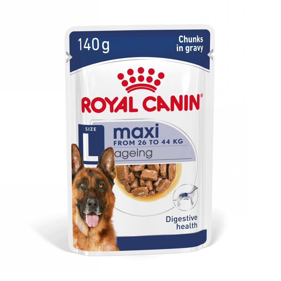 140 g Royal Canin Maxi Ageing sobre en salsa para perros&nbsp;senior, , large Imagen numero 1
