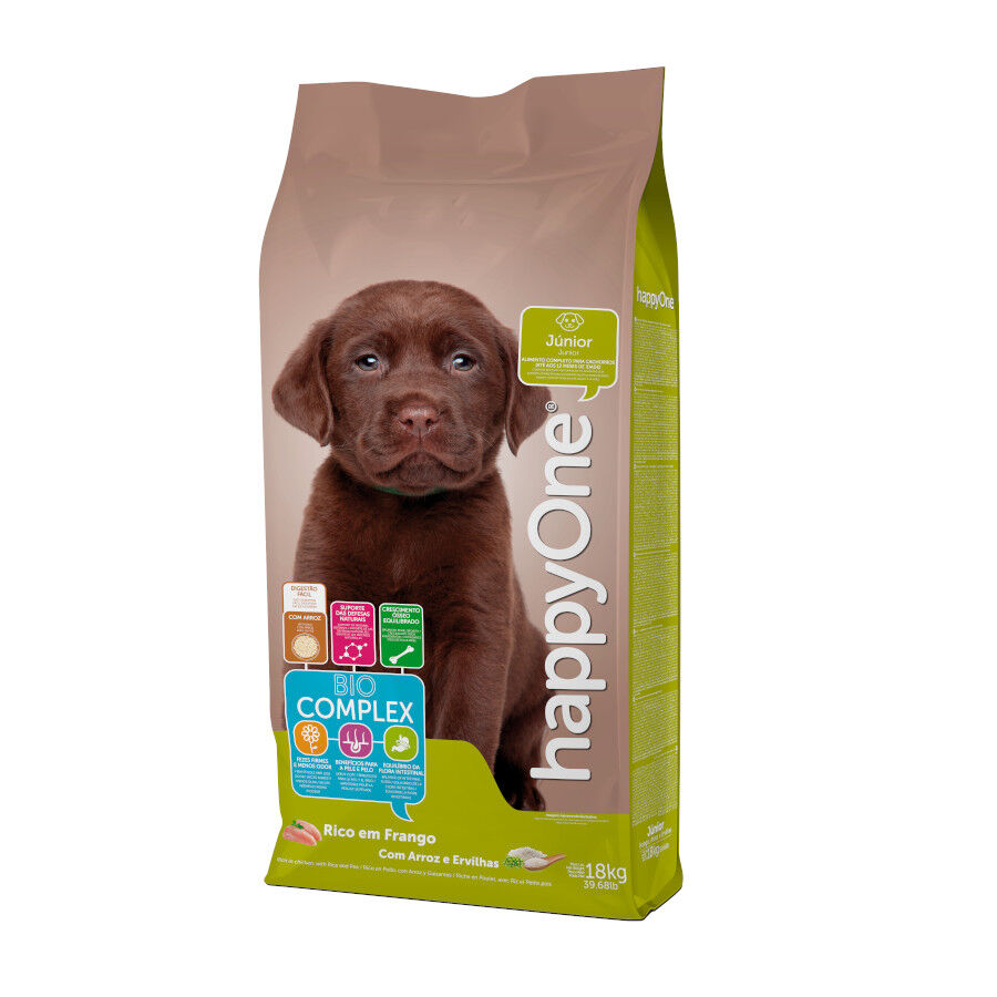 happyOne Junior de Pollo pienso para cachorros, , large Imagen numero 1