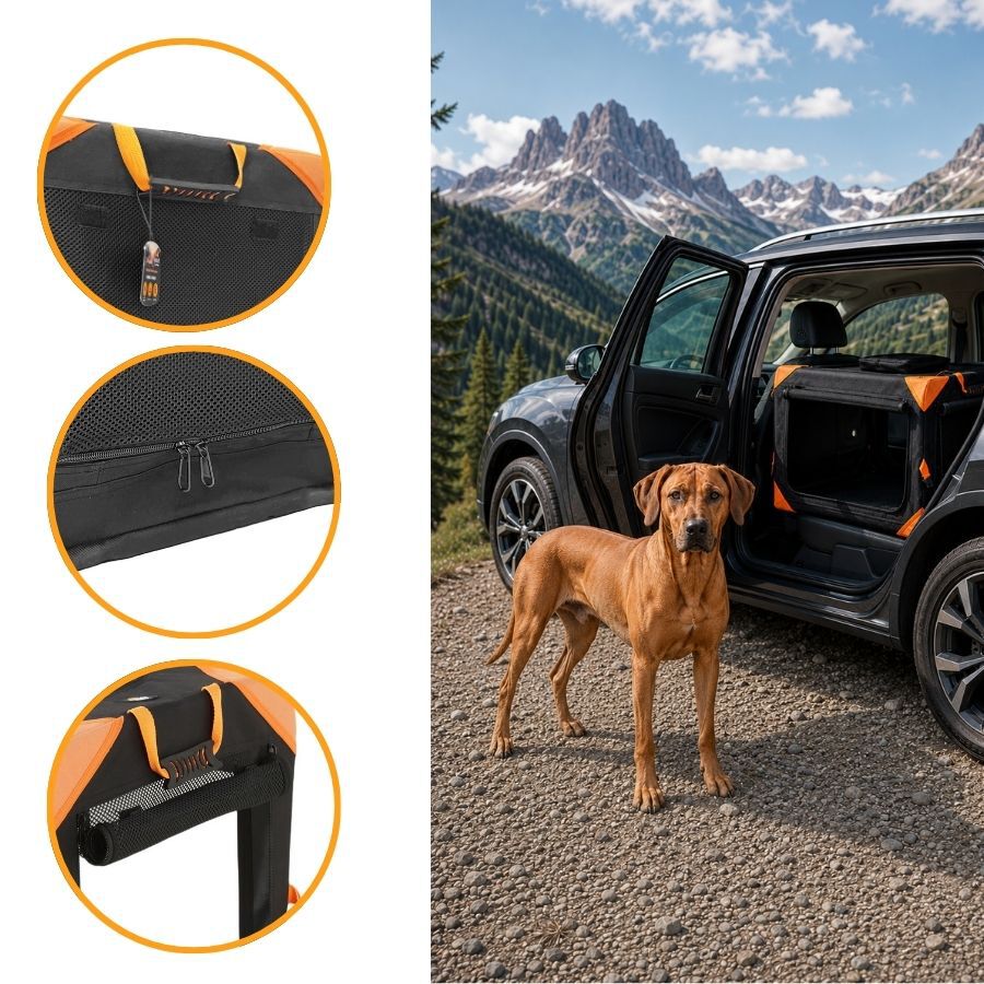 Outech X-perience Transportin Tela Plegable para perros, , large indicador imagen numero 4