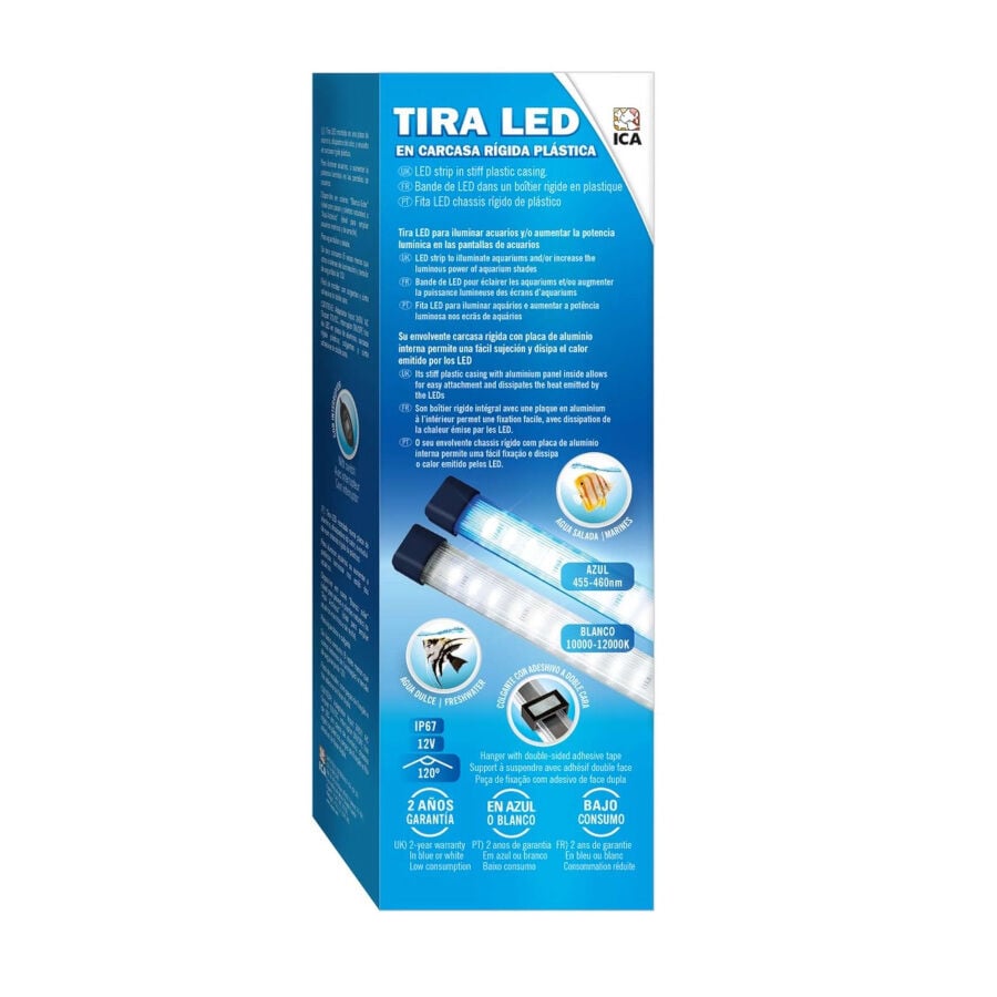 ICA Luz Led Blanca para acuarios, , large Imagen numero 1