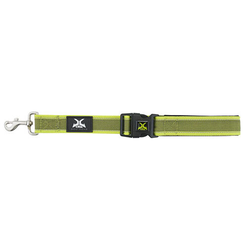 X-TRM Pro Correa corta verde lima para perros