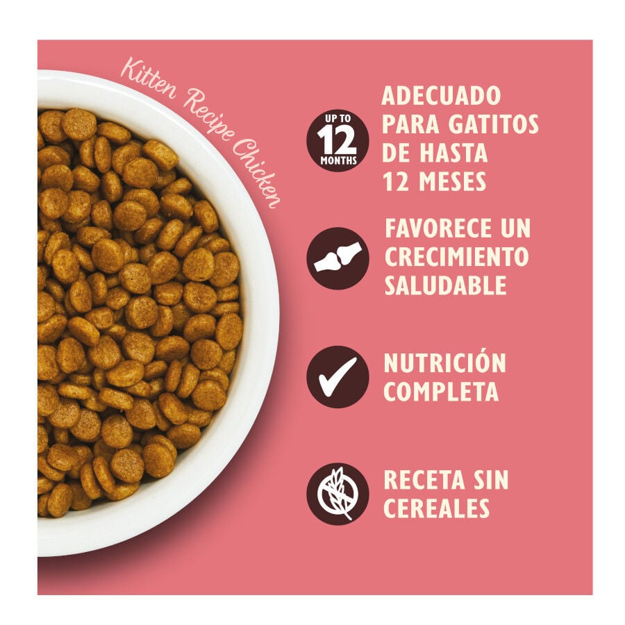 800 g Lily's Kitchen Kitten Pollo pienso para gatos, , large indicador imagen numero 3