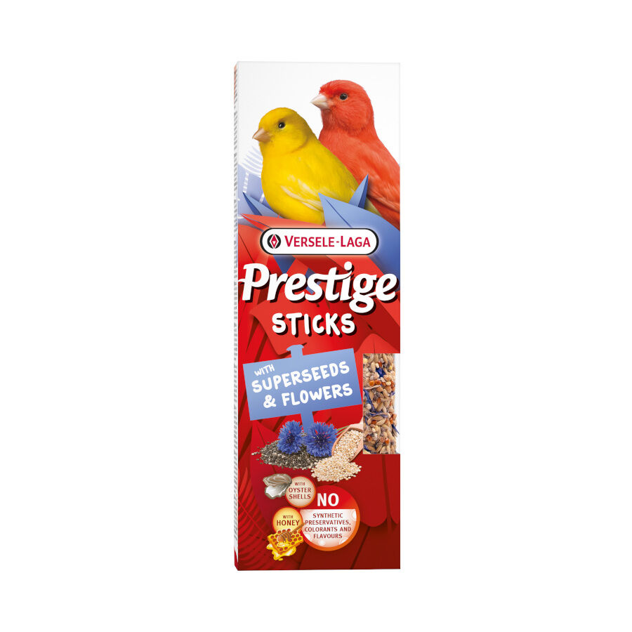 Versele-Laga Barritas Prestige Sticks S&uacute;per Semillas y Flores para canarios