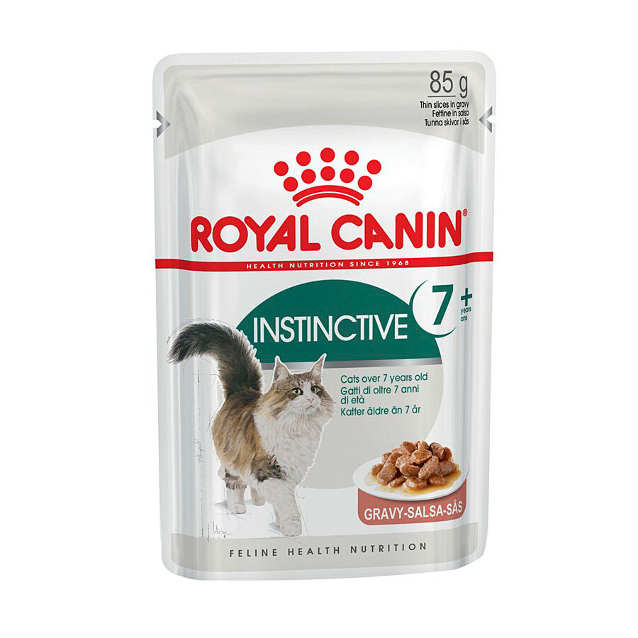 85 g Royal Canin Senior 7+ Instinctive sobres para gatos, , large indicador imagen numero 2