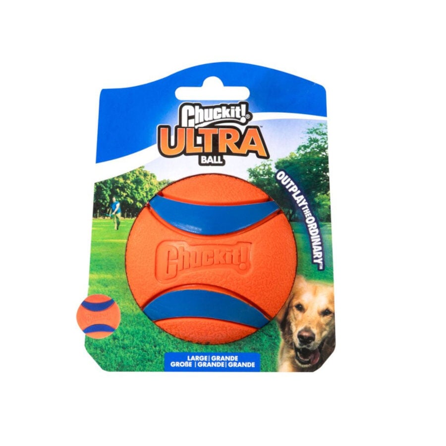 Chuckit! Ultra Squeaker Pelota con Sonido y Rebote para perros, , large Imagen numero 1