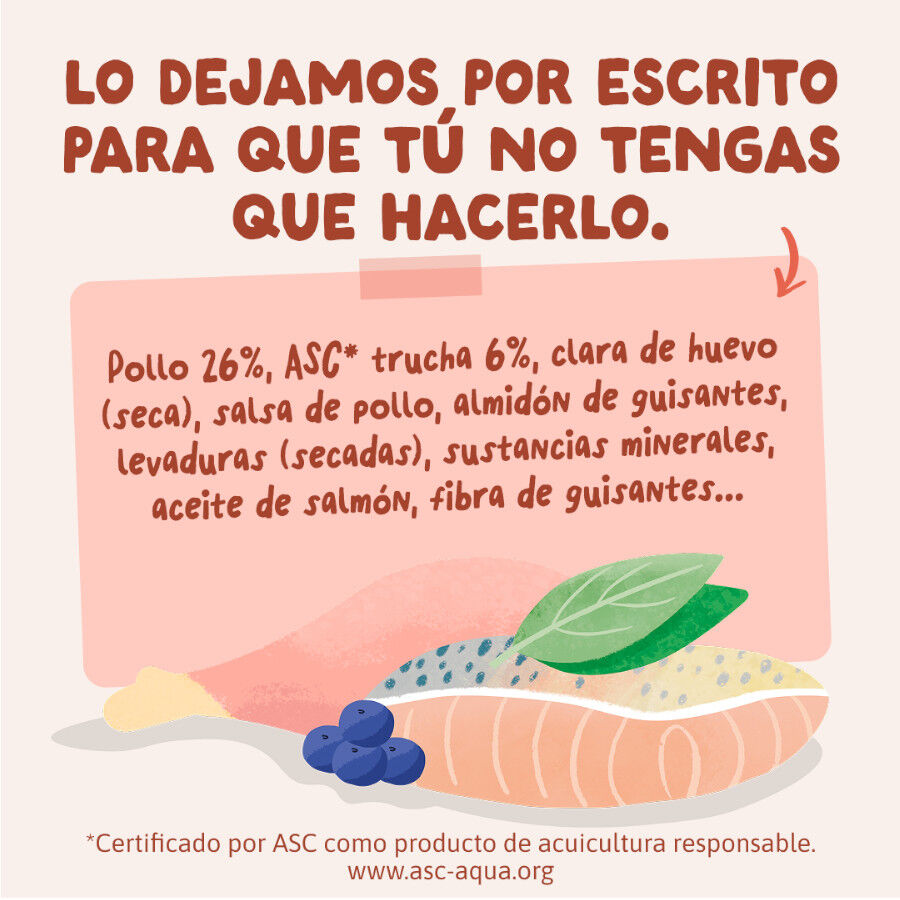 85 g Edgard & Cooper Trucha y Pollo sobre en salsa para gatos, , large indicador imagen numero 6