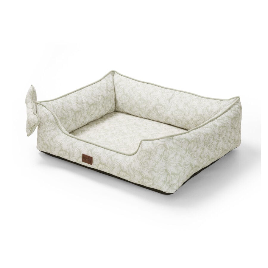 Leeby cama viscoel&aacute;stica estampado botanic para perros, , large Imagen numero 3