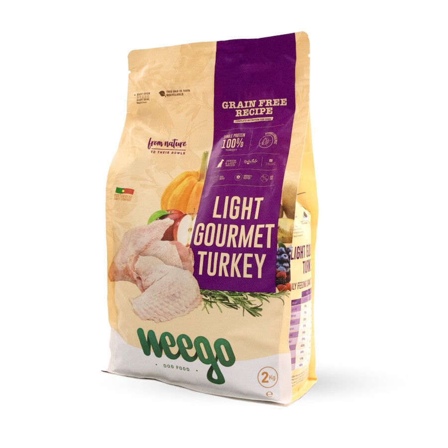 2 kg Weego Grain Free Light Gourmet Pavo pienso para perros&nbsp;, , large Imagen numero 1