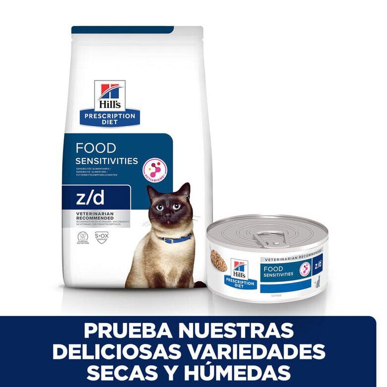 156 g Hill's Prescription Diet Food Sensitives lata z/d para gatos, , large Imagen numero 6