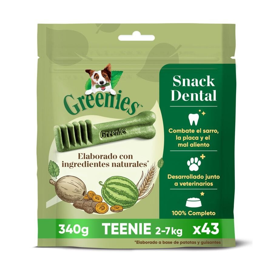 43 barritas Greenies Teenie Snacks Dentales Naturales para perros toy, , large Imagen numero 1