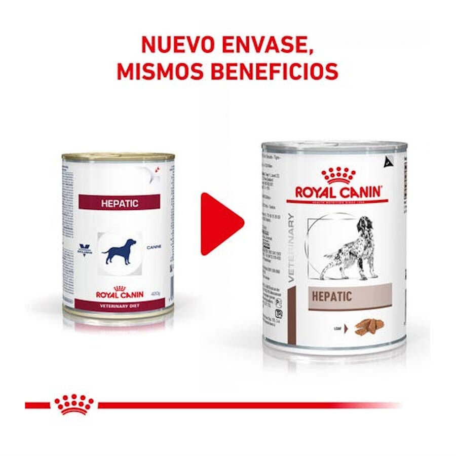 420 g Royal Canin Veterinary Diet Hepatic lata para perros, , large Imagen numero 3