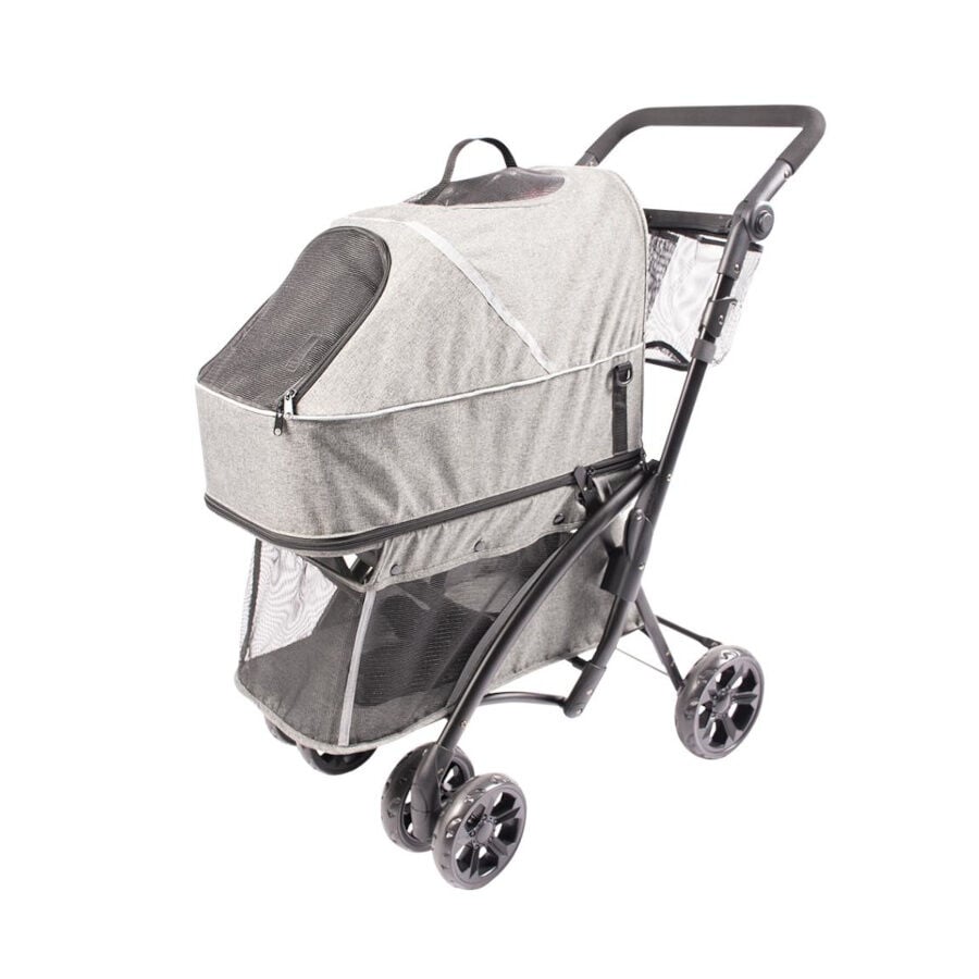 Duvoplus Carrito de Paseo Deluxe para perros y gatos, , large Imagen numero 1