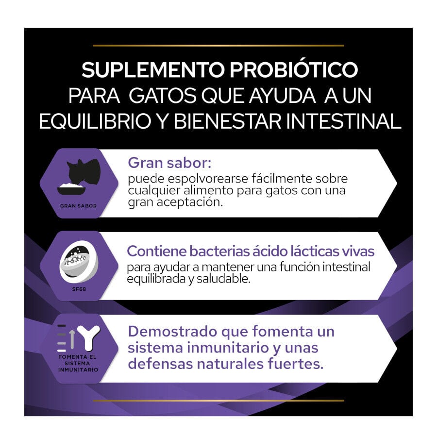 30 sobres x 1 g Pro Plan Veterinary Diets FortiFlora Probi&oacute;tico para gatos, , large indicador imagen numero 2