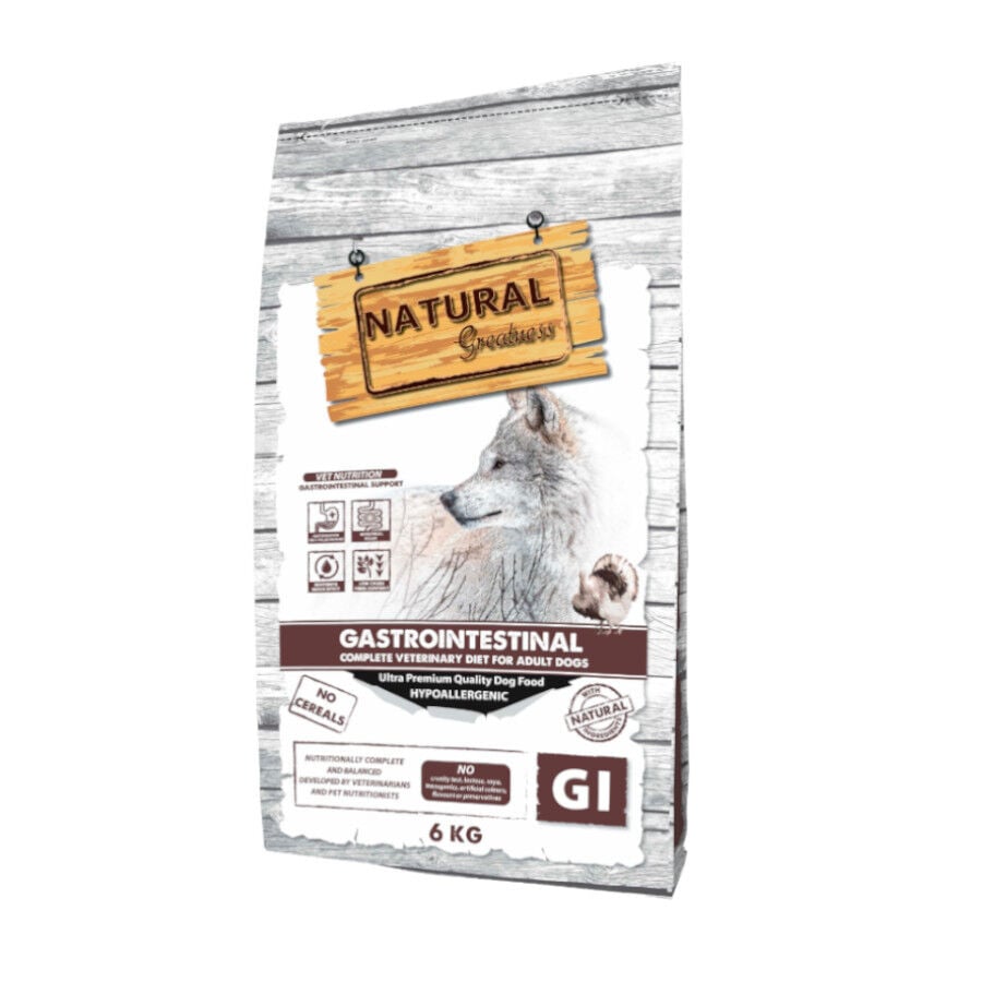 Natural Greatness Gastrointestinal Pavo Pienso Hipoalerg&eacute;nico para perros