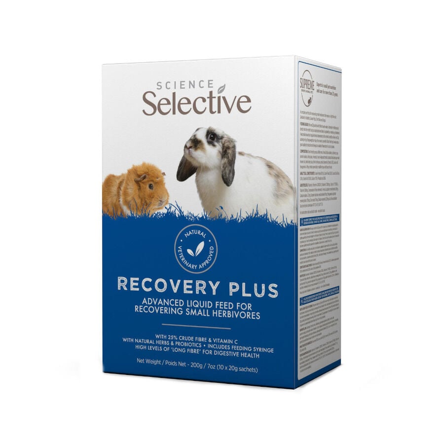 Supreme Selective Science Recovery Plus alimento liquido nutricional para peque&ntilde;os roedores