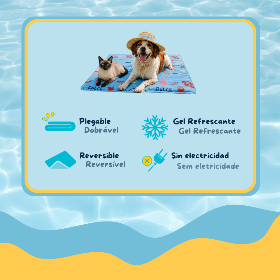 Summer Vibes Manta Refrescante Dolce Vita para perros y gatos, , large indicador imagen numero 3