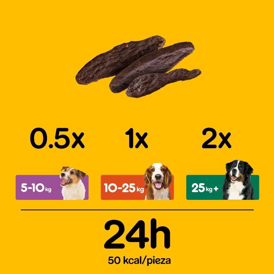 70 g Pedigree Ranchos Tiras Pollo Snacks para perros, , large Imagen numero 5